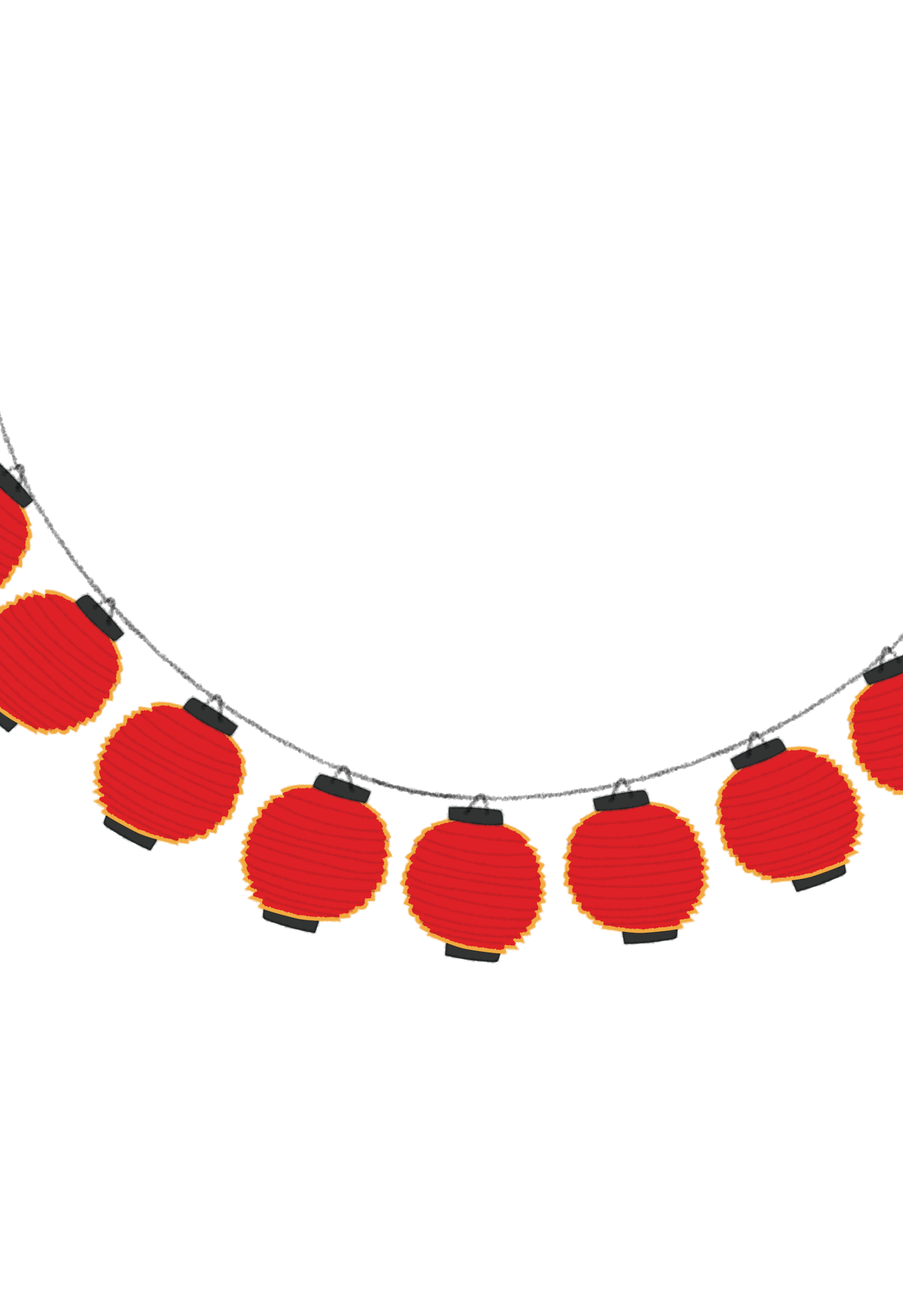 提灯のイラスト