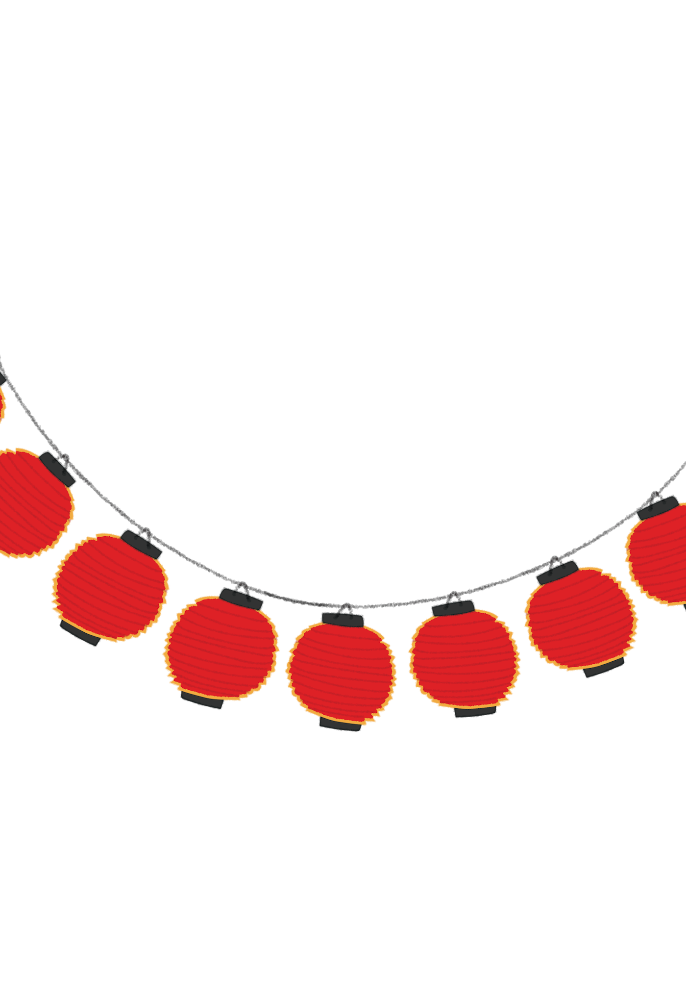 提灯のイラスト