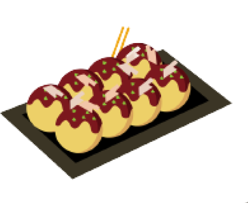 たこ焼きイラスト